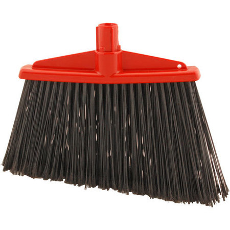 Enterprise Manufacturing Broom Head , Angle, Red/Black 940164FLGD